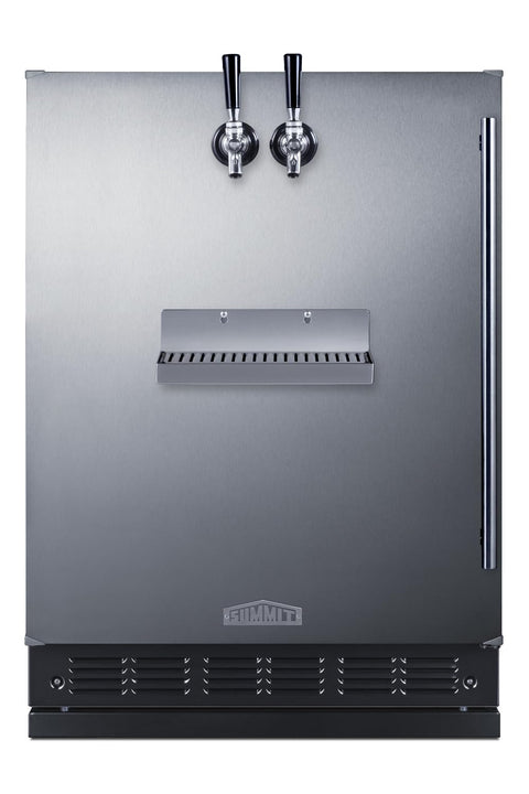 24 Inch Wide Front Tap Built-In Beer Kegerator