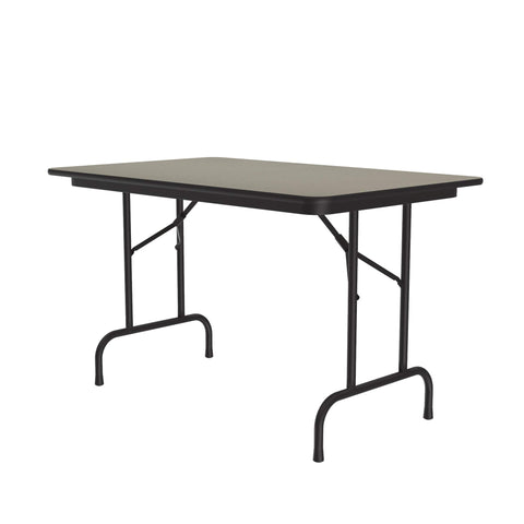 Correll 30"x48" Commercial Duty Folding Table, Savannah SandPressure Laminate Top, 3/4" Core (CF3048PX-54)