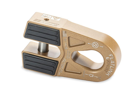 Factor 55 00080-92 Flatlink E (Expert) Replaces Conventional Winch Hook with a Stronger Shackle/D-Ring Mount Maximum Load 16,000 lb Ultimate Failure Greater Than 40,000 lb – Bronze