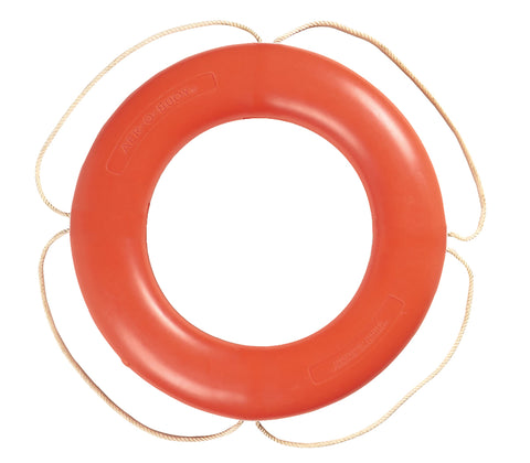 Taylor Made Products 570001 Aer-O-Buoy Canadian Coast Guard Approved Boat Life Ring (24", Orange)