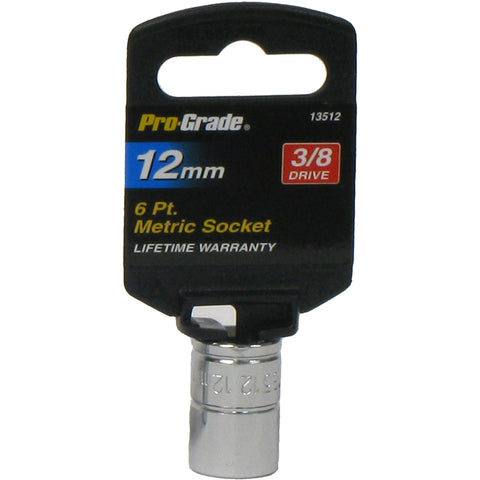 3/8" DR. 6 PT. 12mm SOCKET