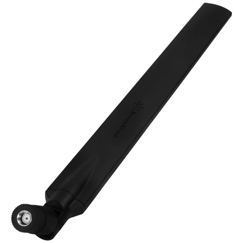 SilverStone Technology High Gains Dual band WIFI antenna 5GHz 7dBi, 2.4GHz 5dBi with RP-SMA plug WAD17