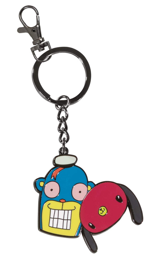 The Umbrella Academy Hazel & Cha Cha Keychain, Multicolor