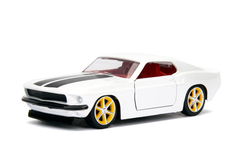 Jada Fast & Furious 1:32 Roman's 1969 Ford Mustang Fastback Die-Cast Car, Toys for Kids and Adults