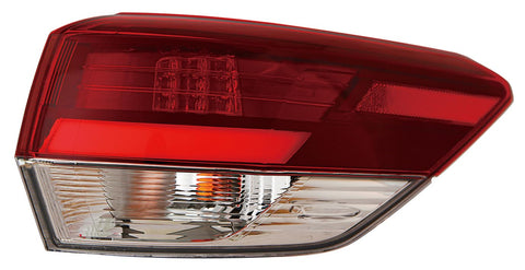 ACK For Toyota Highlander 19 Tail Light Outer TINTED Lens Passenger Side CAPA | DOT Certified 81550-0E250 | TO2805153C