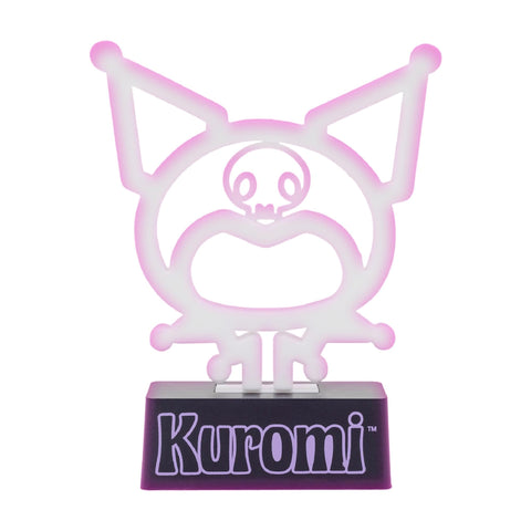 Silver Buffalo Sanrio Hello Kitty and Friends Kuromi Neon LED Lamp Room Decor Mood Light, Battery Powered (Requires 2 AA Batteries - Not Included)