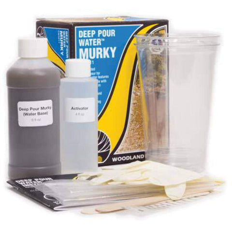 Woodland Scenics Murky DEEP Pour Water,CW4511