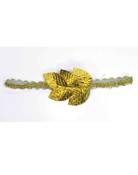 Forum Novelties 68948 Gold Leaf Roman Headband (Standard), As Shown, Any