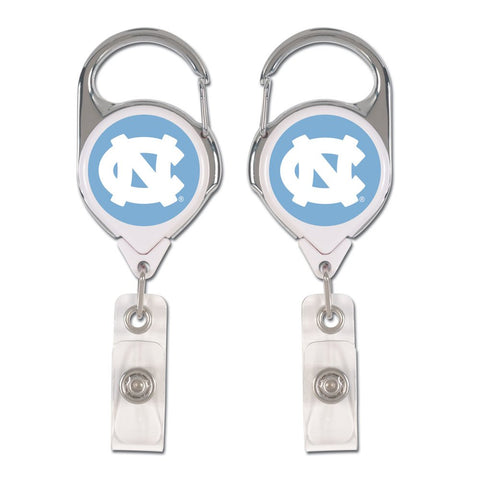 NCAA North Carolina Tar Heels Premium Retractable Badge Holder, One Size, Team Color