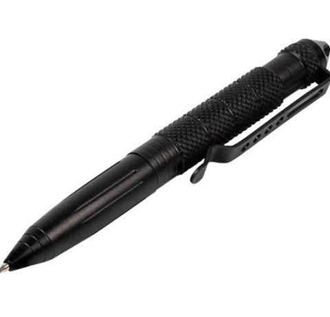Safety Technology Tactical Black Twist Pen with Extra Refill