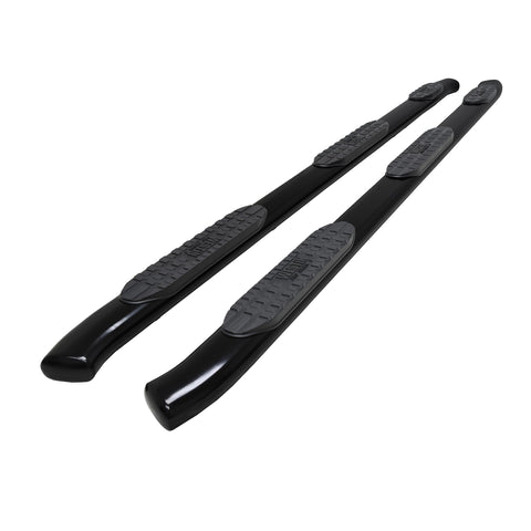 Westin 21-534765 PRO TRAXX 5 Oval Wheel to Wheel Nerf Bars fits 2020-2025 Silverado Sierra 2500 3500 Crew Cab 6'5" Bed Black Pair