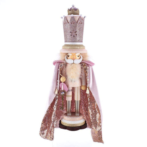 Kurt Adler HA0448 Nutcracker, Pink, 19 inch