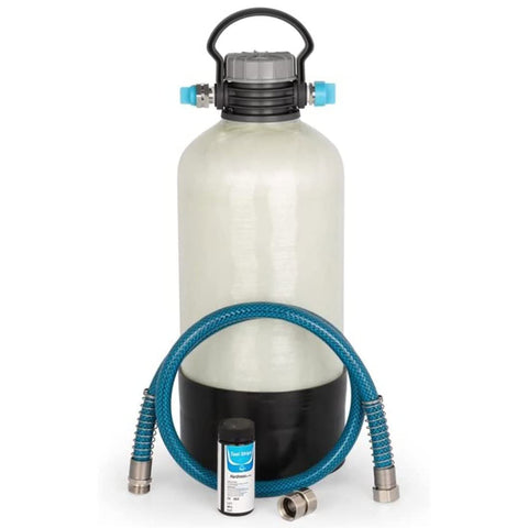 Camco TastePURE Portable Water Softener | Helps Reduce The Hardness of Your RV or Boat's Water | Features a Compact Design (40655)