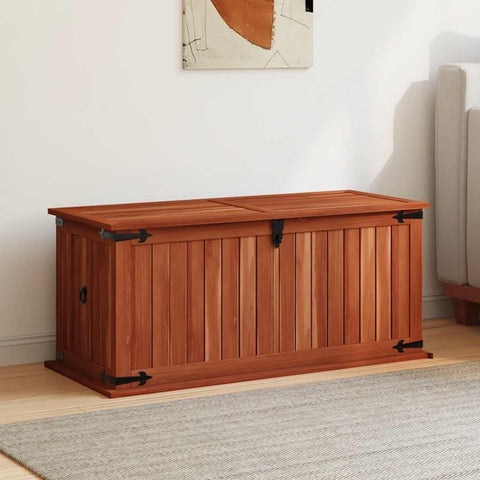 vidaXL Solid Acacia Wood Storage Chest 90 x 45 x 40 cm