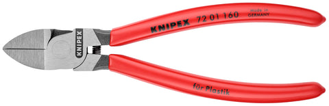 KNIPEX - 72 01 160 Tools - Diagonal Flush Cutter for Plastics (7201160)
