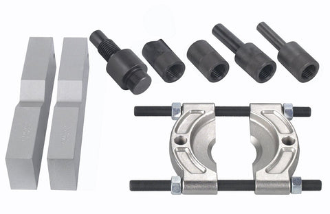 OTC 1881 Pusher, Spreader, and V-Block Accessory Set for 25-Ton Shop Presses