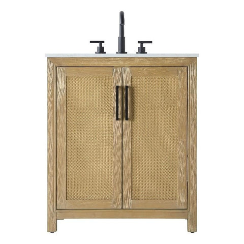 Alina Bathroom Vanity Linen Oak