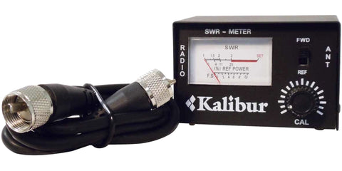 Accessories Unlimited AUSWR Mini SWR Meter, Three Feet of Coaxial JUmper with PL259 Ends Included, 10-Watts Power, Tune Up Your System Anytime, Covers 26-30 MHz Range