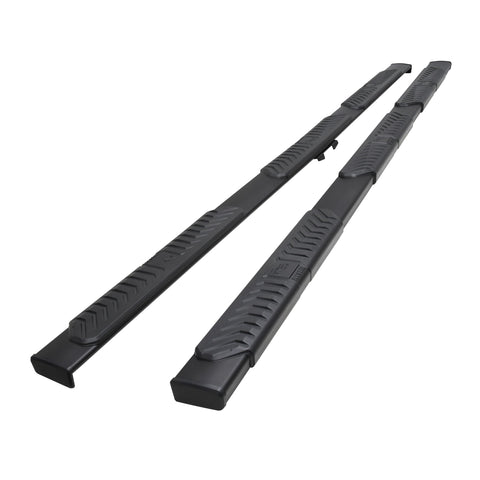 Westin 28-5234775 R5 M-Series Wheel-to-Wheel Nerf Bars XD fits 2020-2025 Silverado Sierra 2500 3500 Crew Cab 8' Bed Textured Black Pair