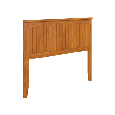 AFI, Nantucket Full Solid Wood Panel Headboard, Light Toffee