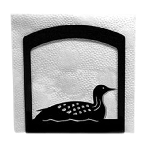 Village Wrought Iron Loon Napkin Holder