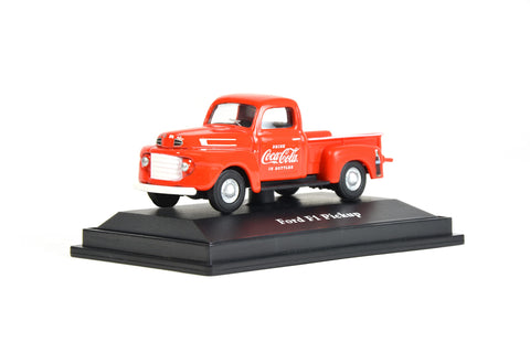 Motor city classics Coca-Cola Diecast Collectible 1:72 Scale Diecast 1948 Ford F-1 Pickup | Coca-Cola Officially Licensed Model 472001