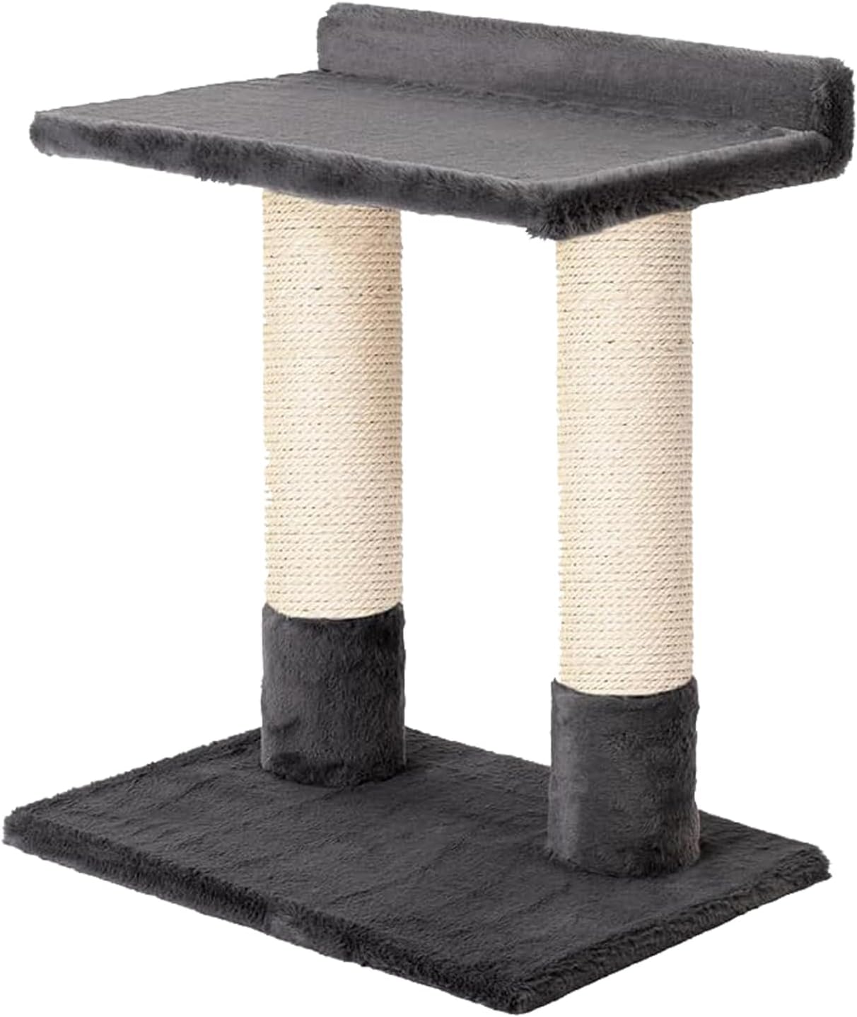 24 Inch Classic Comfort for Indoor Modern Premium Cats and Kittens Scratcher Larger Base for Better Stability, (Grey, Nat