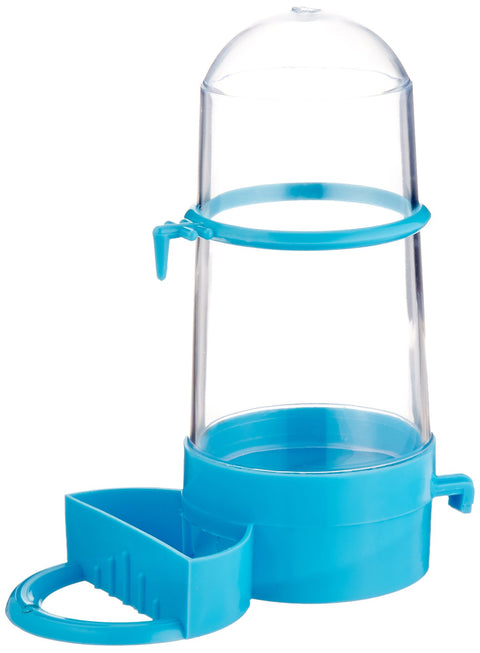 Prevue Pet Products BPV1187 Plastic Fountain Feeder Cup for Small Animals, Jumbo, Clear