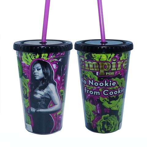 JUST FUNKY Empire Cookie No Nookie 16oz Carnival Cup w/Straw & Lid