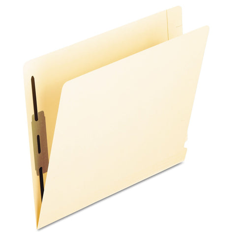 Pendaflex 13240 Laminated Spine End Tab Folder with 2 Fasteners, 14 pt Manila, Letter (Box of 50)