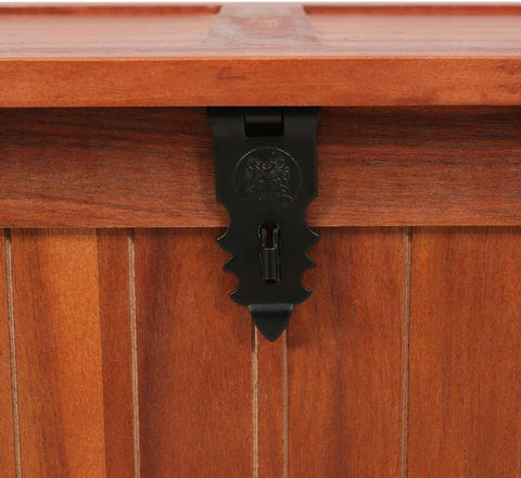vidaXL Solid Acacia Wood Storage Chest 90 x 45 x 40 cm