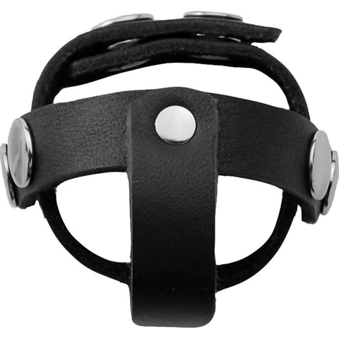 Spartacus Oiltan T Style Ball Divider Leather, Black