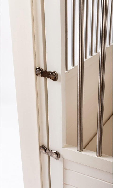 Pet Crate/End Table Medium Indoor Pet Crate Antique White