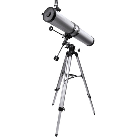 Barska Starwatcher 900x114mm 675 Power Reflector Telescope with Equatorial Mount, 3x Barlow Lens, Moon Filter