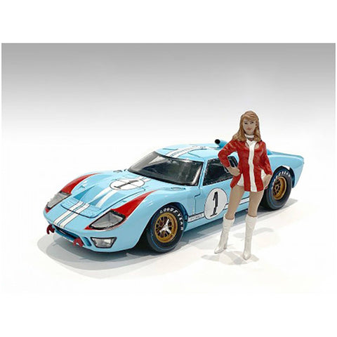 American Diorama Race Day 2" Figurine VI for 1/24 Scale Models