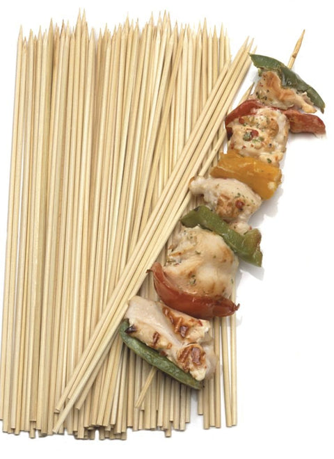 Norpro 9-Inch, 100 Count Bamboo Skewer, 9", Brown (194)