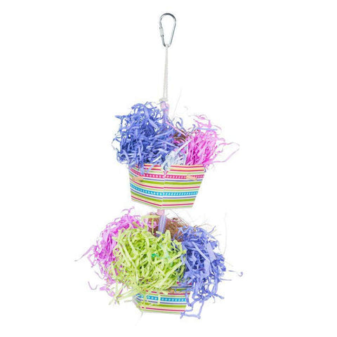 Prevue Pet Products Forage & Engage Baskets of Bounty Bird Toy 62672