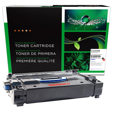 Clover Remanufactured MICR Toner Cartridge Replacement for HP CF325X, Troy 02-88000-001 | Black | High Yield