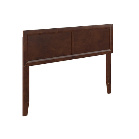 AFI, Sophia Adjustable Modern Full Solid Wood Headboard, Walnut