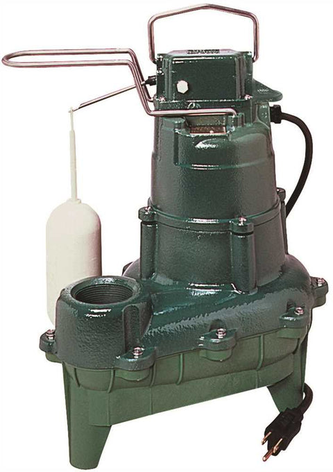 Zoeller M264 Waste-Mate Sewage Pump, 4/10th Horsepower, 115V