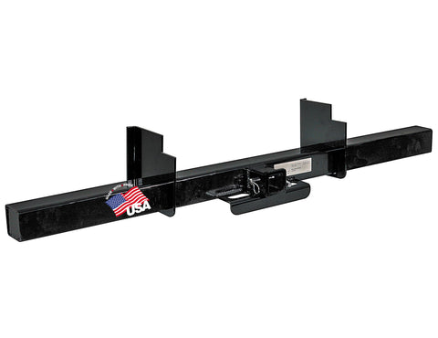 Buyers Products 1801051 Class 5 62 Inch Service Body Hitch Receiver with 2" Receiver Tube & 9" Mounting Plates, Heavy Duty Hitch for Service Body Trucks