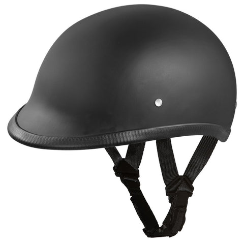Daytona Helmets Half Shell Hawk Motorcycle Helmet | DOT Approved | Lightweight, Durable Protection with a Bold Edge-Built for Thrill-Seekers | Ride with Attitude and Assurance Every Mile