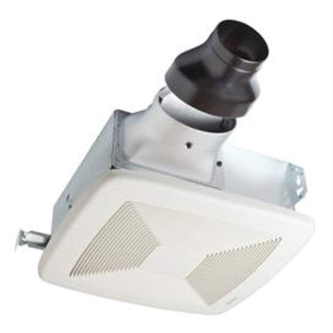 Broan LP80F White 80 CFM 1.1 Sone Energy Star Certified Bath Fan Finish Pack (Motor and Grille Assembly Only)