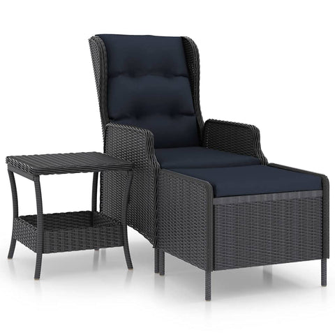 vidaXL Garden Lounge Set Dark Grey
