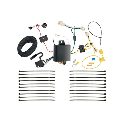 Tekonsha T-One® T-Connector Harness, 4-Way Flat, Compatible with Select Toyota Prius