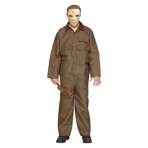 Fun World Michael Myers PVC Adult Costume, One Size Fits Most Plus Size