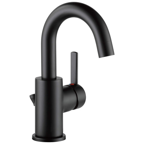 Peerless P191102LF-BL Handle Lavatory Faucet Single Hole, Matte Black