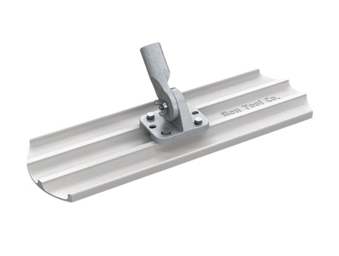 Bon 12-565 Magnesium Bull Float 24" x 8" Round End Concrete Float with Threaded Bracket