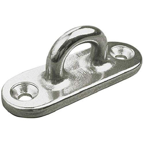 Sea-Dog 088721 Oblong Eye Plate 3" Stainless