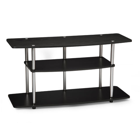 Convenience Concepts Designs2Go No Tools 46 inch 3 Tier Wide TV Stand, Black